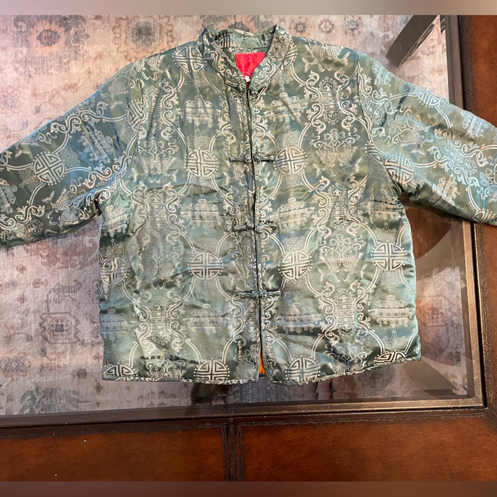 Artistic Palace Green Asian Jacket